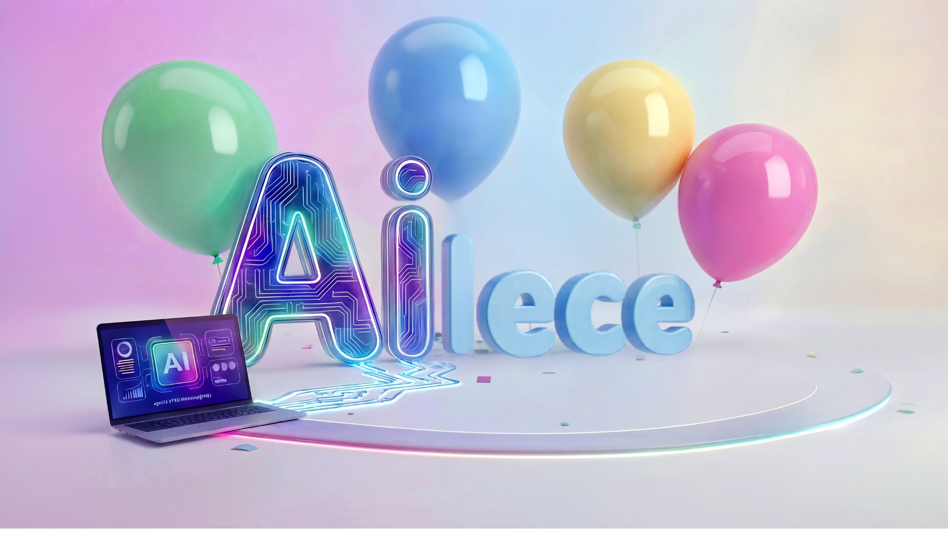 AI.lece — çocuklar ve aileleri için yapay zeka atölyeleri temalı görsel